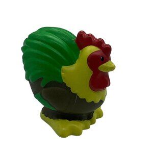 Fisher-Price Little People Rooster Farm Animal Figure Toy Collectible 2.5"